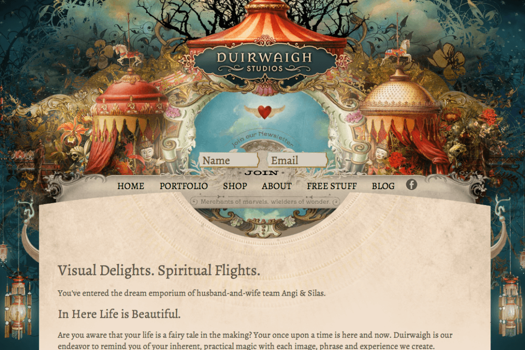 1080x720 15 Stunning Watercolor Web Designs - Watercolor Web Design