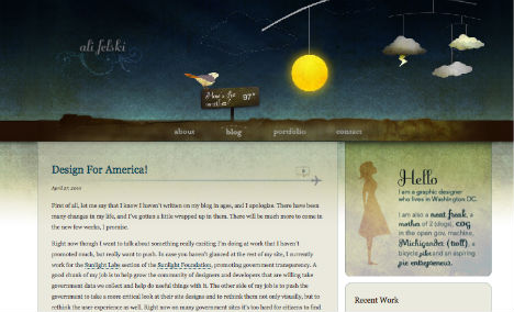 468x284 Workflow 14 Artistic Examples Of Watercolor In Web Design Urbanist - Watercolor Web Design