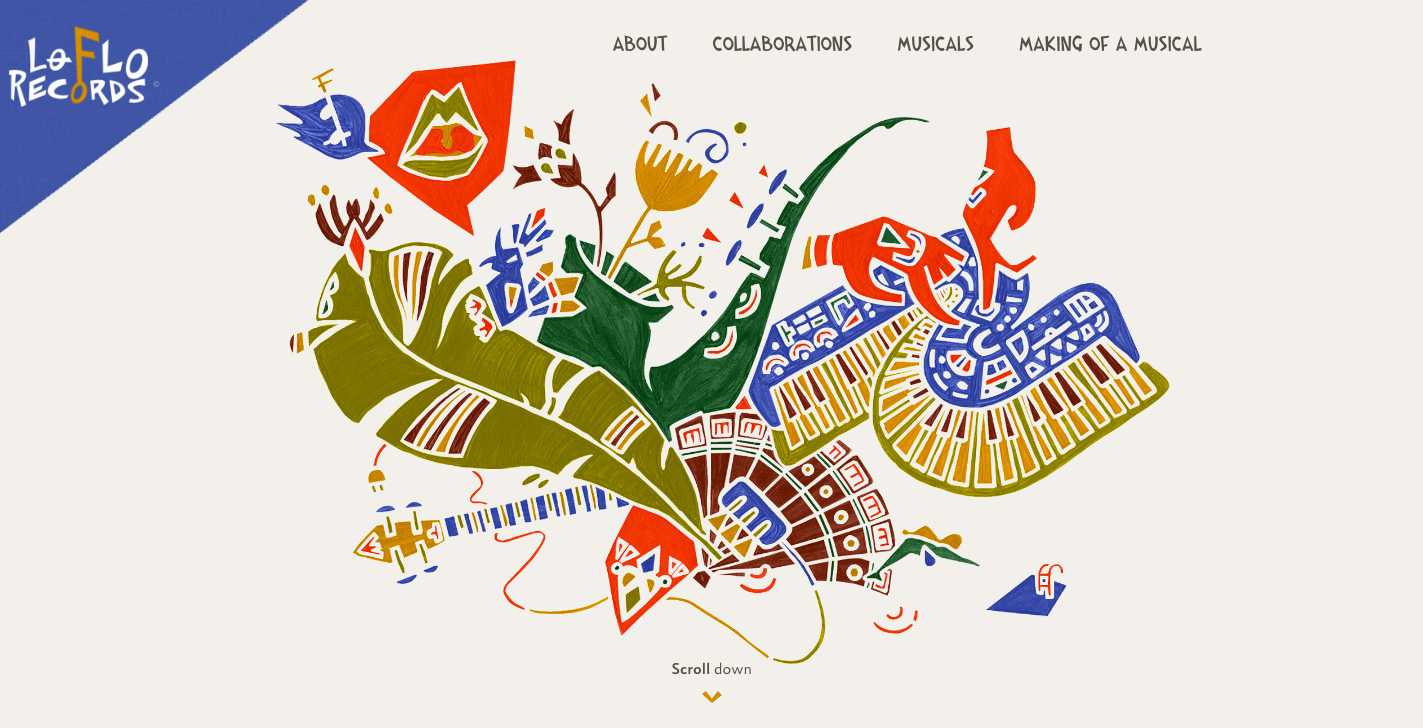 1423x728 34 Fantastic Examples Of Illustration Styles In Web Design - Watercolor Web Design