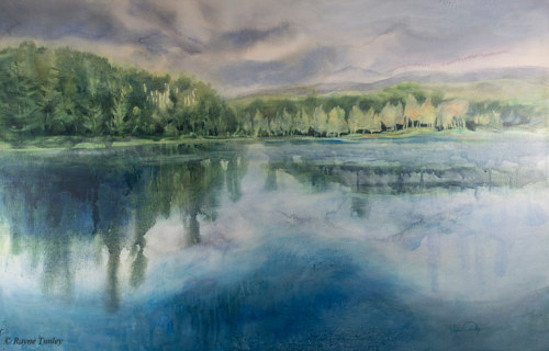 500x320 Color Saturated Compositions Art By Rayne Tunley - Watercolor Website