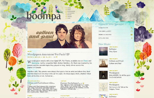 520x333 Beautiful Watercolor Effects In Web Design And Tutorials - Watercolor Website Design