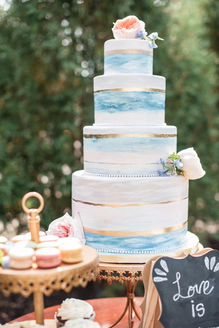 736x1105 Tantalizing Watercolor Wedding Cakes For Your Wedding Reception - Watercolor Wedding Cake