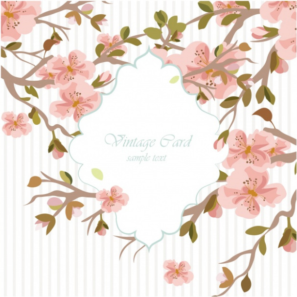 607x607 Download Floral Watercolor Wedding Invitation Template Vector - Watercolor Wedding Invitation Templates