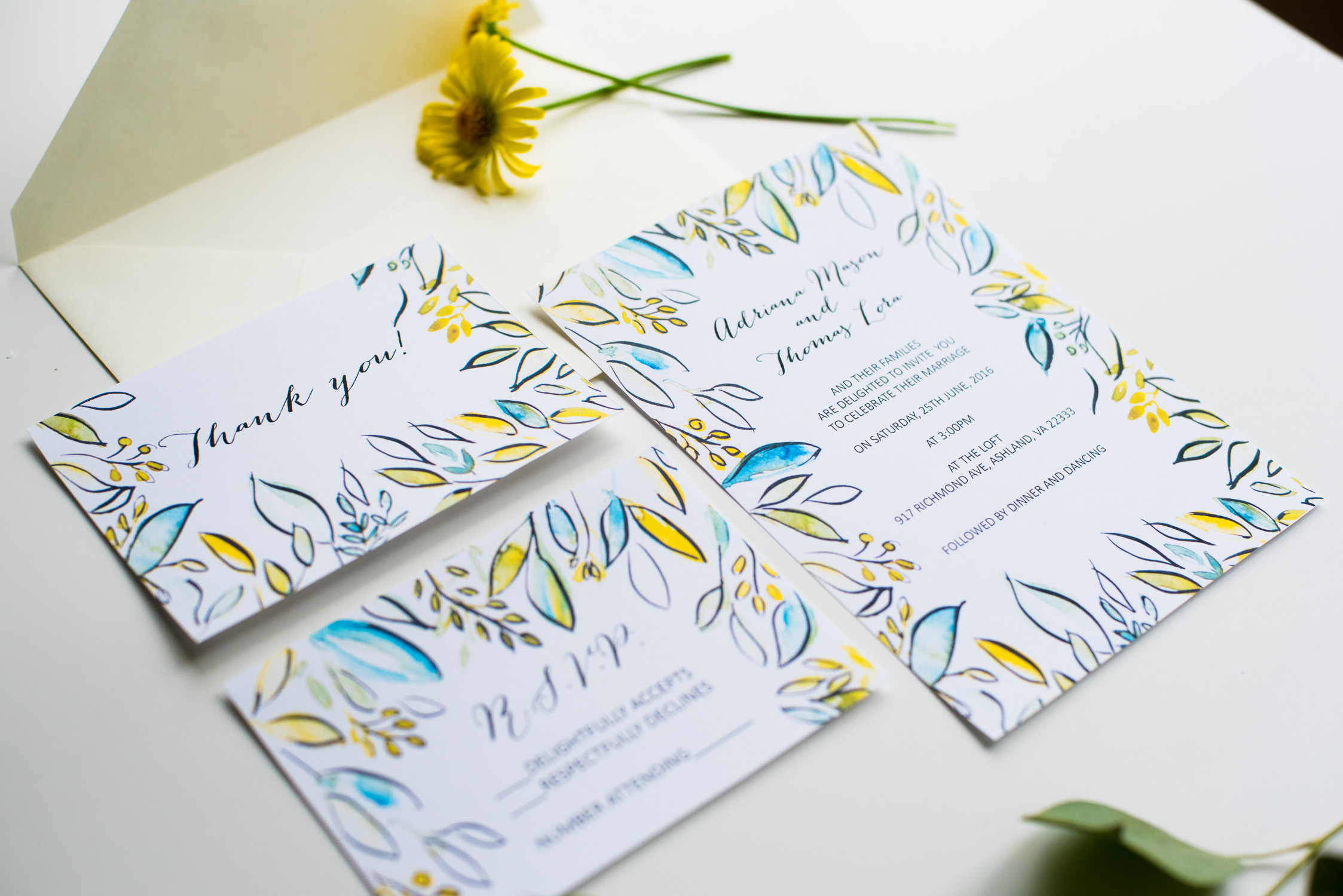 2247x1500 Watercolor Wedding Invitation Kit - Watercolor Wedding Invitations