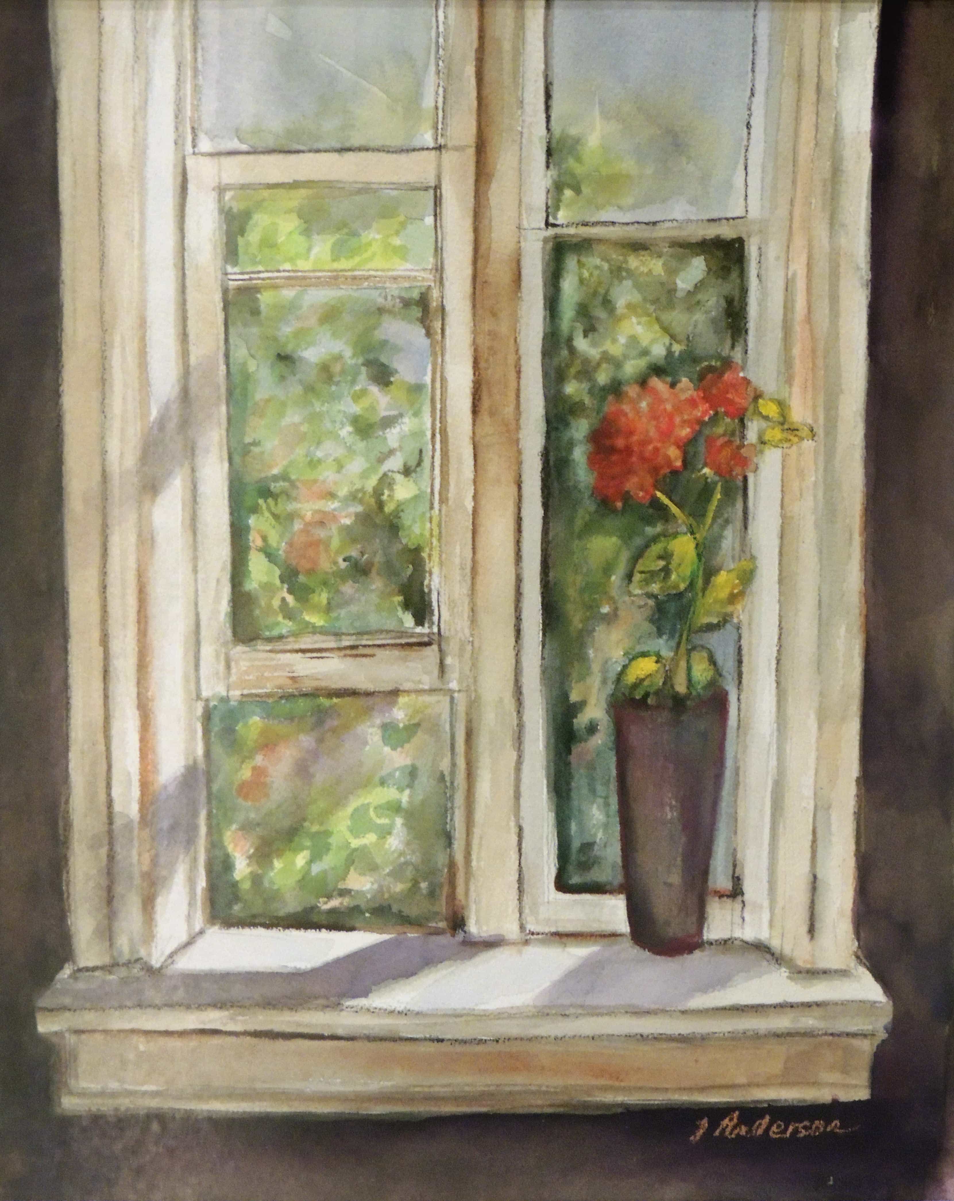 3322x4180 Waterworks Western Ohio Watercolor Society 2017 Exhibition - Watercolor Window