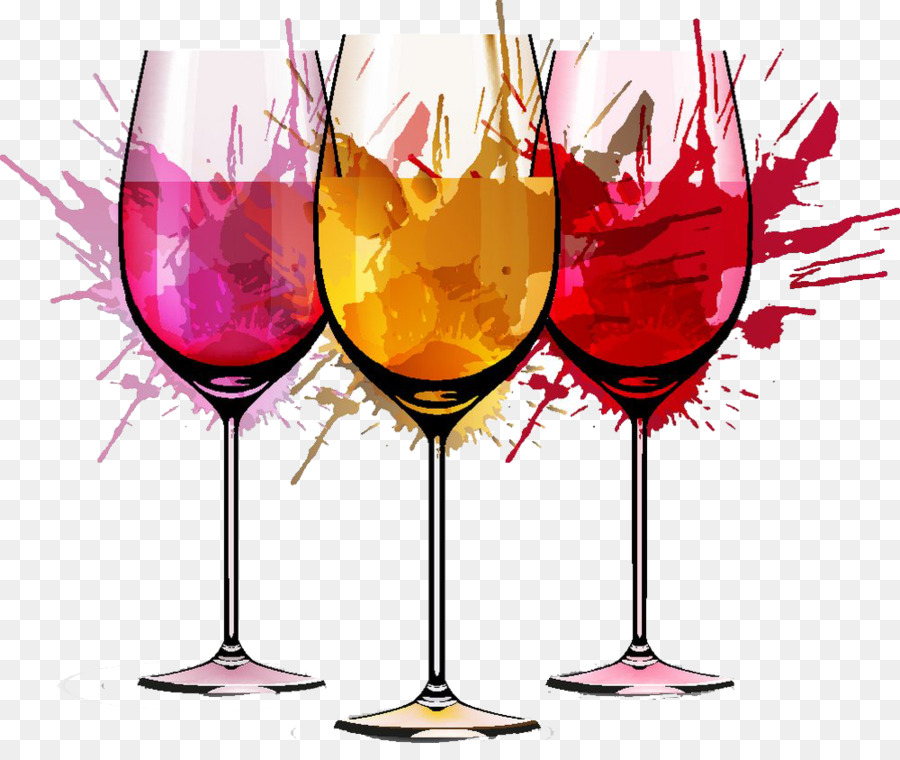 900x760 Red Wine Rosxe9 Watercolor Painting - Watercolor Wine Glass