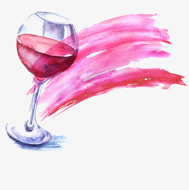 650x651 Watercolor Decoration, Watercolor Clipart, Wine Glass, Watercolor - Watercolor Wine Glass