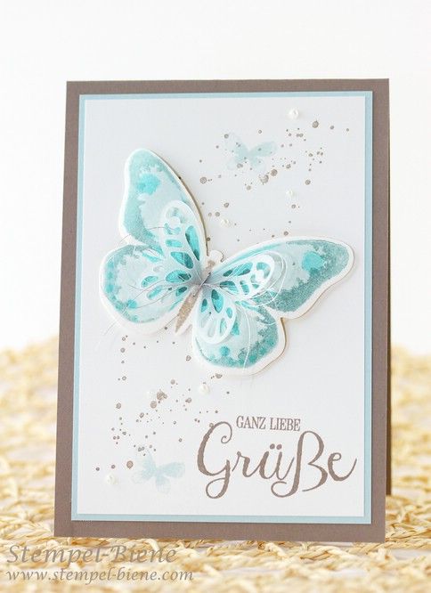 484x666 Stampin Up Watercolor Wings, Einfache - Watercolor Wings