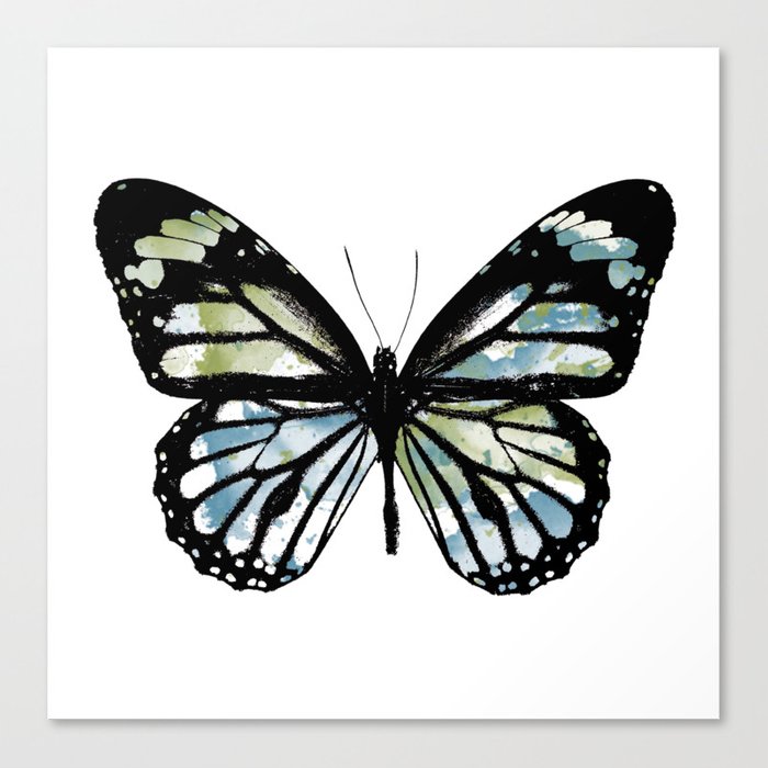 700x700 Watercolor Wings Canvas Print By Thinlinetextiles Society6 - Watercolor Wings