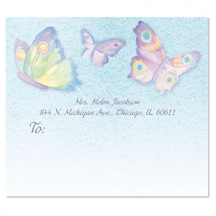 700x700 Watercolor Wings Package Labels Colorful Images - Watercolor Wings
