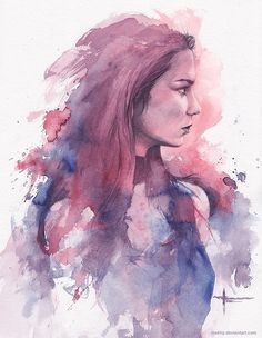 236x304 Pin By Daly Colon On Art Watercolor12 Watercolor - Watercolor Woman