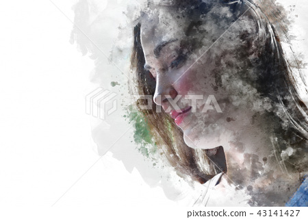 450x320 Beautiful Women Body Sexy Watercolor Painting - Watercolor Woman Body