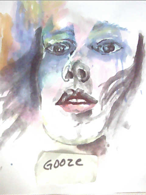 480x640 Watercolor Face Number 2 [Surprised] Steemit - Watercolor Woman Face