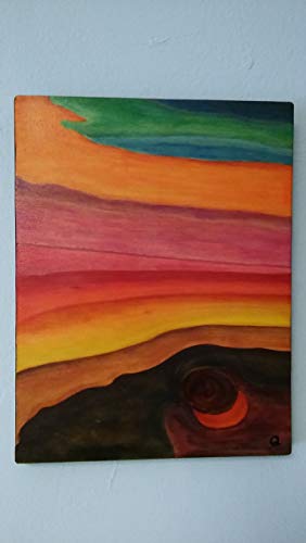 282x500 Original Art - Watercolor Wood Grain