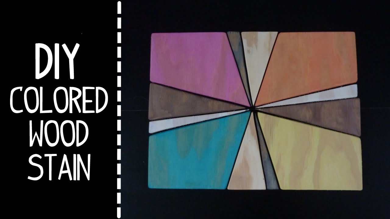 1280x720 Easy Diy Colored Wood Stain - Watercolor Wood Stain