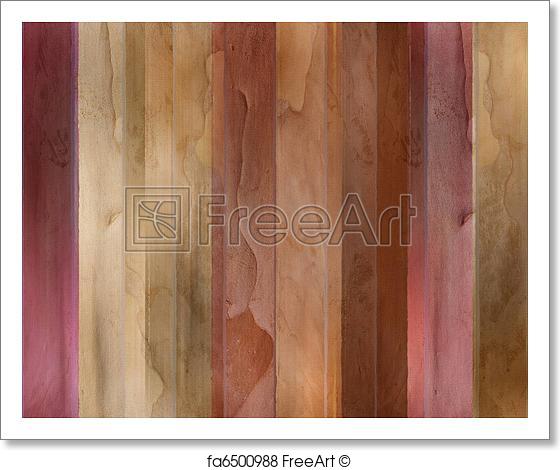 560x470 Free Art Print Of Guava Wood And Watercolor Textured Striped - Watercolor Wood Stain