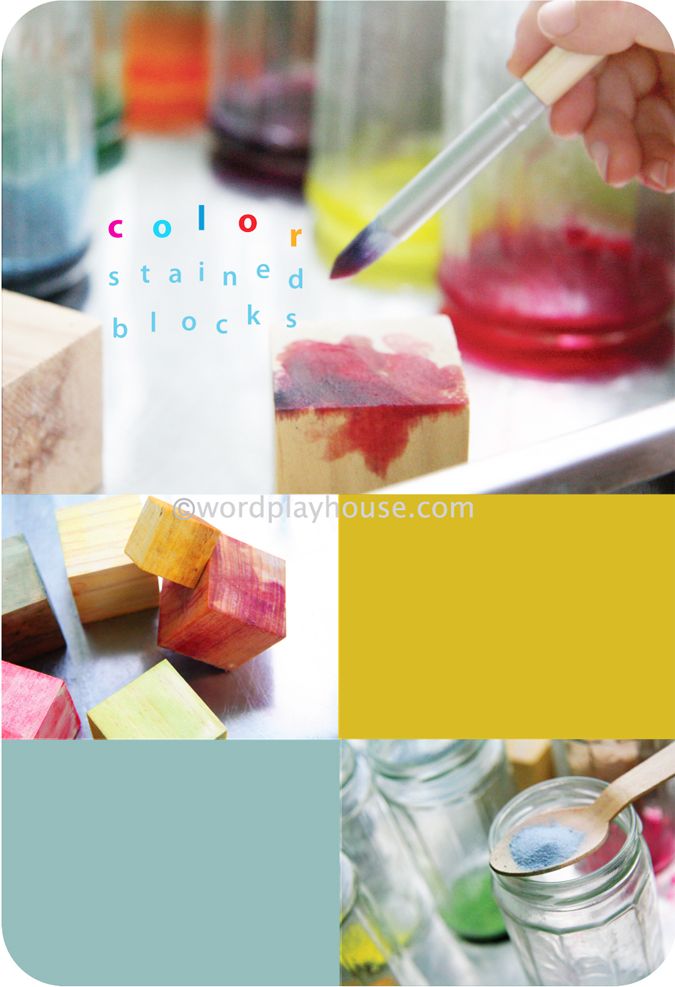 675x987 Make Color Stained Blocks With Natural Watercolor Wood Stains - Watercolor Wood Stain