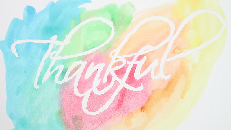800x450 Diy Watercolor Wording Art Print Do Small Things With Great Love - Watercolor Word Art