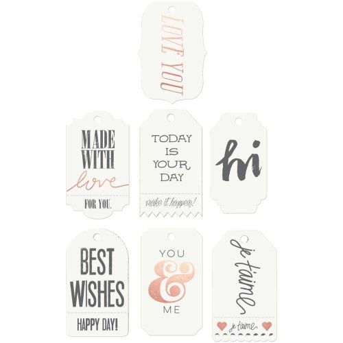 500x500 Prima Tag Me Watercolor Resist Tags - Watercolor Words