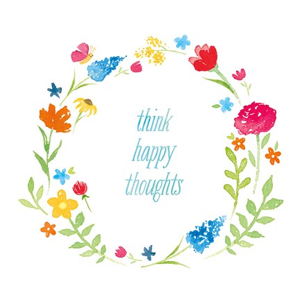 432x432 Watercolor Words I Fine Art Print By Moira Hershey - Watercolor Words