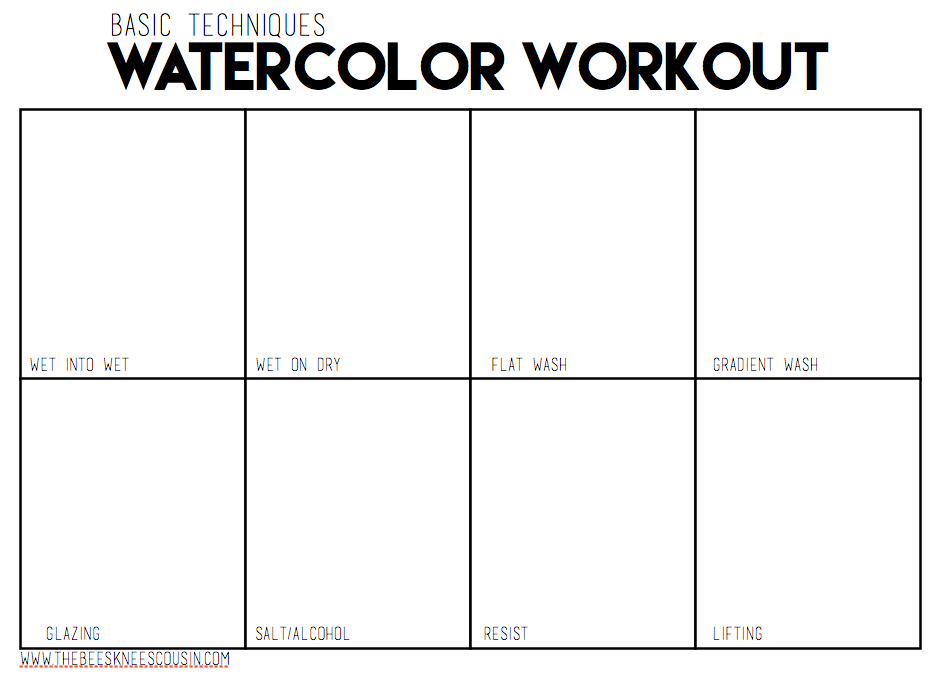 950x678 Watercolor Workout - Watercolor Workout