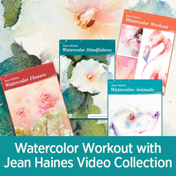600x600 Watercolor Workout With Jean Haines Video Collection - Watercolor Workout