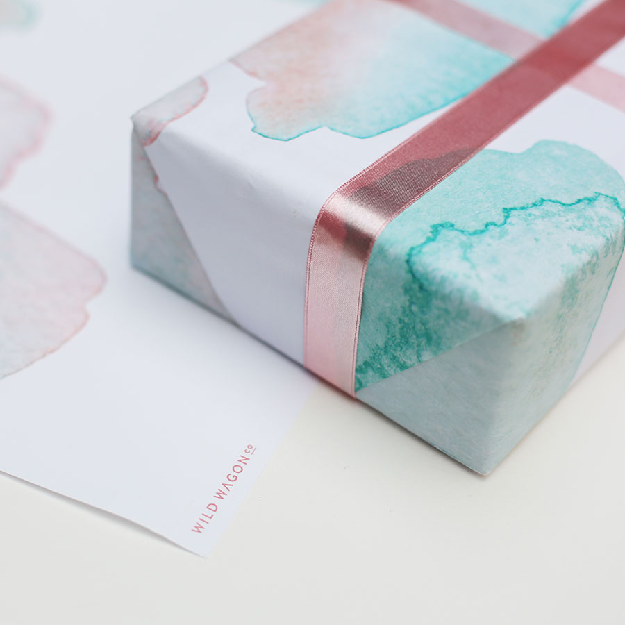 900x900 The Ultimate Wrapping Paper Guide For The Holiday Season Knstrct - Watercolor Wrapping Paper