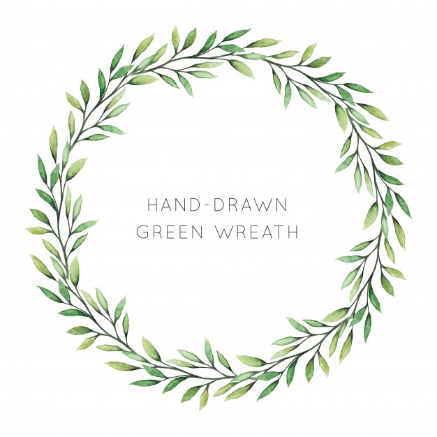 626x626 Wreath Vectors, Photos And Psd Files Free Download - Watercolor Wreath