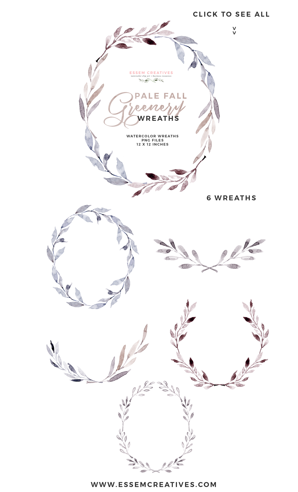 1000x1648 Watercolor Fall Leaves Clipart Floral Frames Watercolour Wreath - Watercolor Wreath Clipart