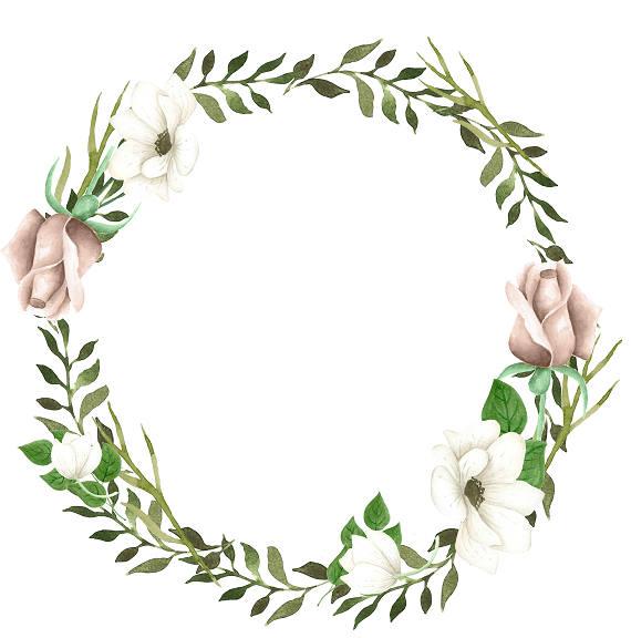 Watercolor Wreath Clipart at PaintingValley.com | Explore collection of ...