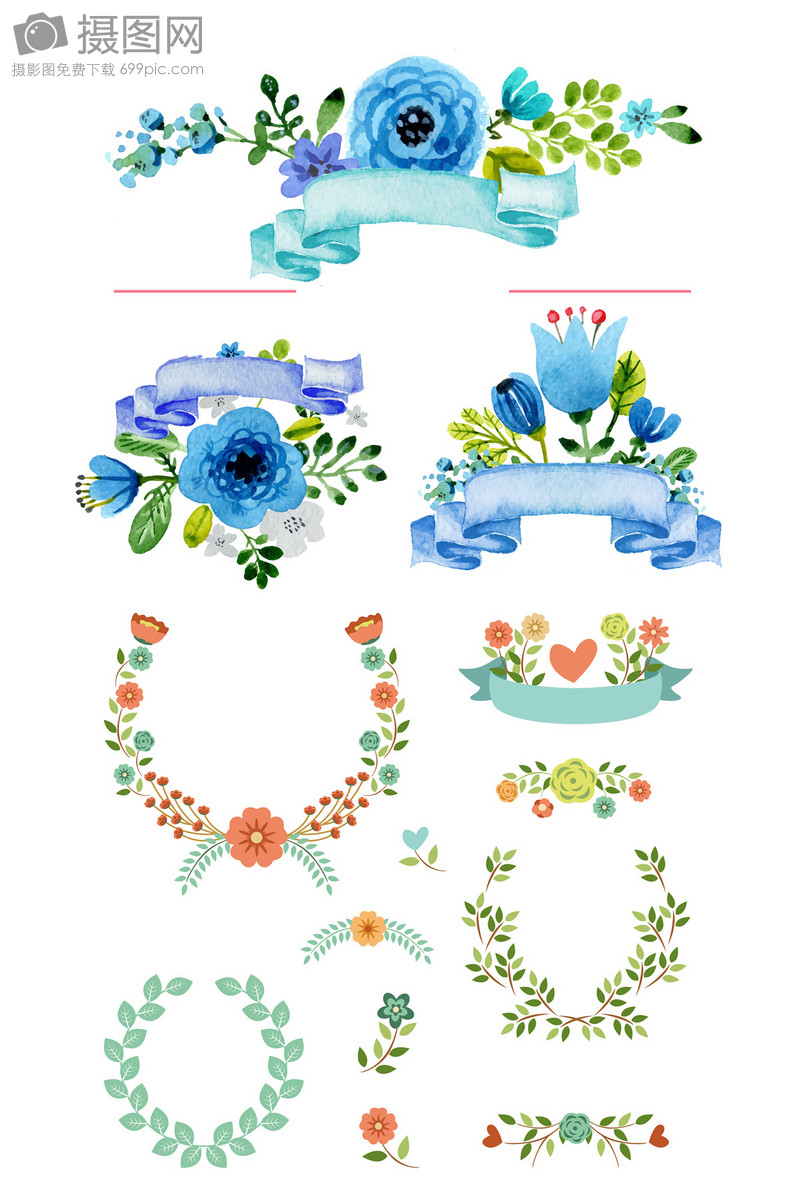 798x1200 Fine Watercolor Hand Painted Wreath Vector Map Graphics - Watercolor Wreath Vector