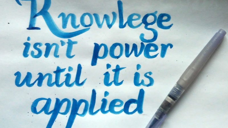 800x450 Watercolor Brush Writing Skillshare Projects - Watercolor Writing