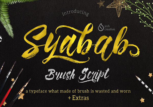 600x419 40 Best Free Brush Fonts For Designers Fonts Graphic Design - Watercolor Writing Font