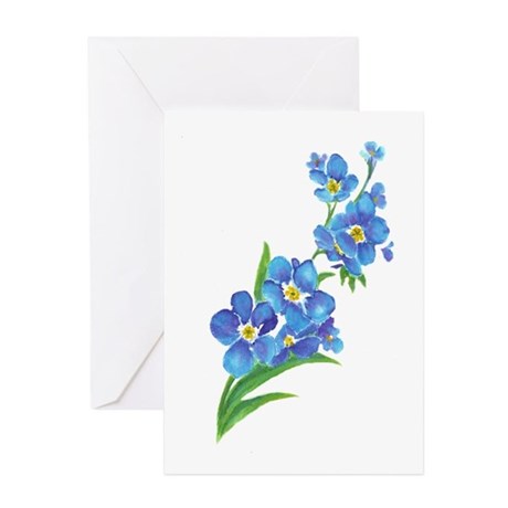 460x460 Watercolor Painting Greeting Cards - Watercolor Xmas Cards