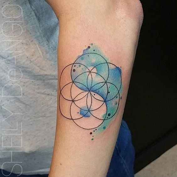 564x564 Watercolor Yin Yang - Watercolor Yin Yang Tattoo