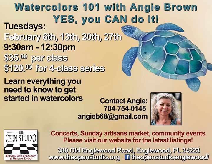 720x556 Watercolor 101 - Watercolor You Can Do It