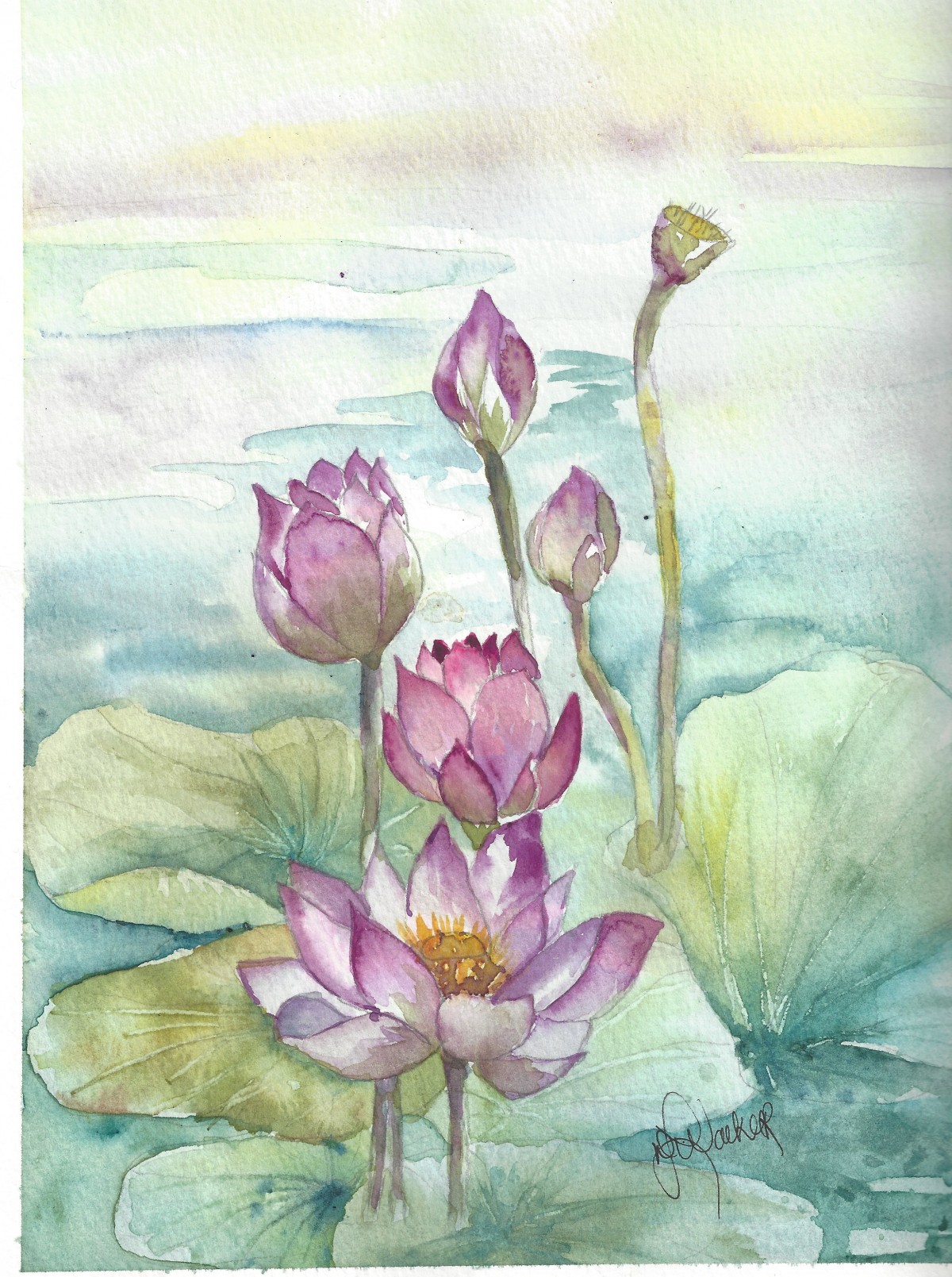 1200x1609 Purely Zen Watercolors - Watercolor Zen
