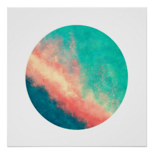 307x307 Zen Circle Posters Amp Prints Zazzle Uk - Watercolor Zen Circle