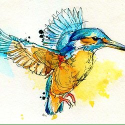 250x250 Watercolor Zentangle Pearltrees - Watercolor Zentangle