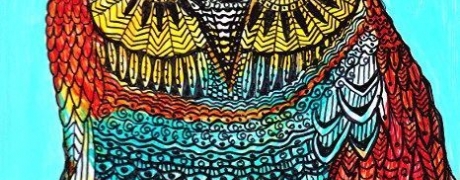 460x180 Zentangle Watercolor Animal Portraits Decatur Area Arts Council - Watercolor Zentangle