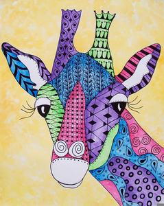 239x300 Zentangle Watercolor Animals Free Images - Watercolor Zentangle