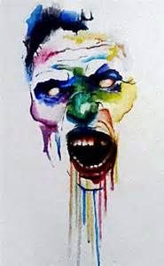 185x300 Zombie Watercolor Art Art Ref Photos Watercolor - Watercolor Zombie