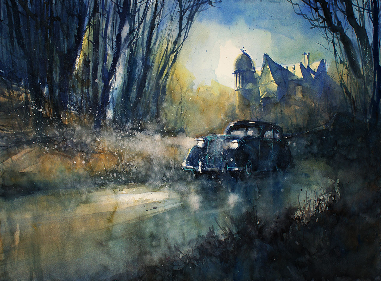 1280x943 Film Noir Brushpark Watercolors - Watercolors Film