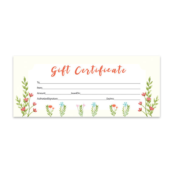 570x570 Watercolor, Watercolor Flowers, Watercolor Floral, Gift - Watercolors Gift Certificates