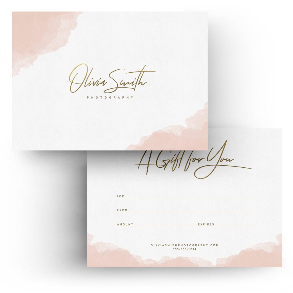 1024x1024 Watercolor 5x7 Gift Certificate - Watercolors Gift Certificates