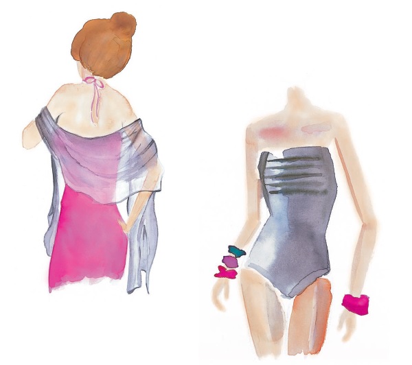 600x532 Using Watercolors In Fashion Illustration Quarto Knows Blog - Watercolors High Fashion