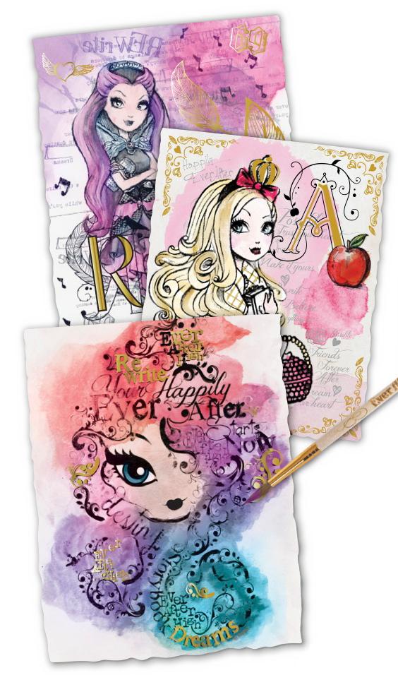 564x956 Fashion Angels Ever After High Watercolor Portfolio - Watercolors High Fashion