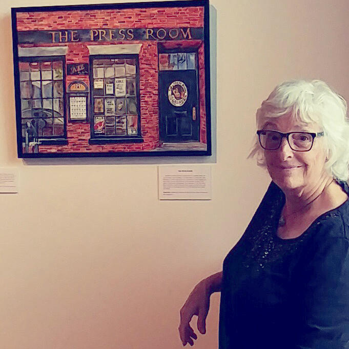 681x680 Marguerite Bride Portrays The Jazz Life With Watercolors On - Watercolors Jazz