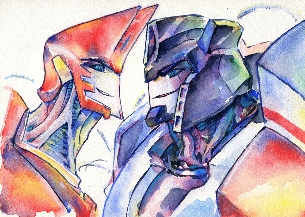 1024x730 Sideswipe And Jazz Watercolors By Aiuke - Watercolors Jazz