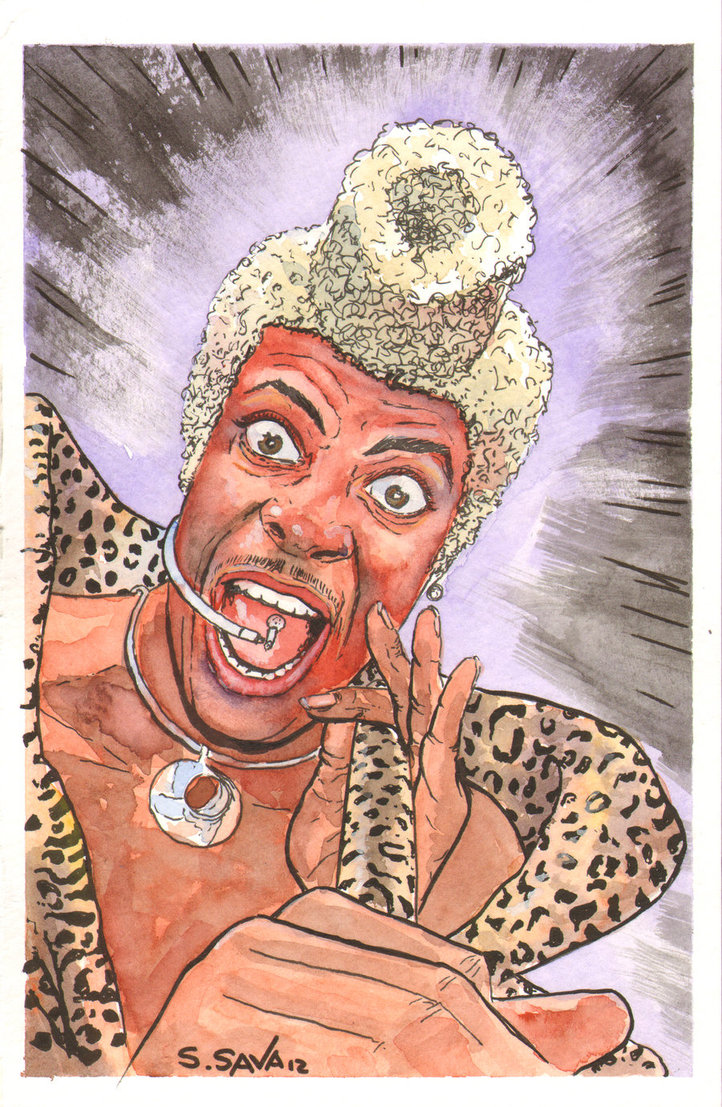 722x1107 Ruby Rhod Fifth Element Watercolors By Ssava - Watercolors Movie